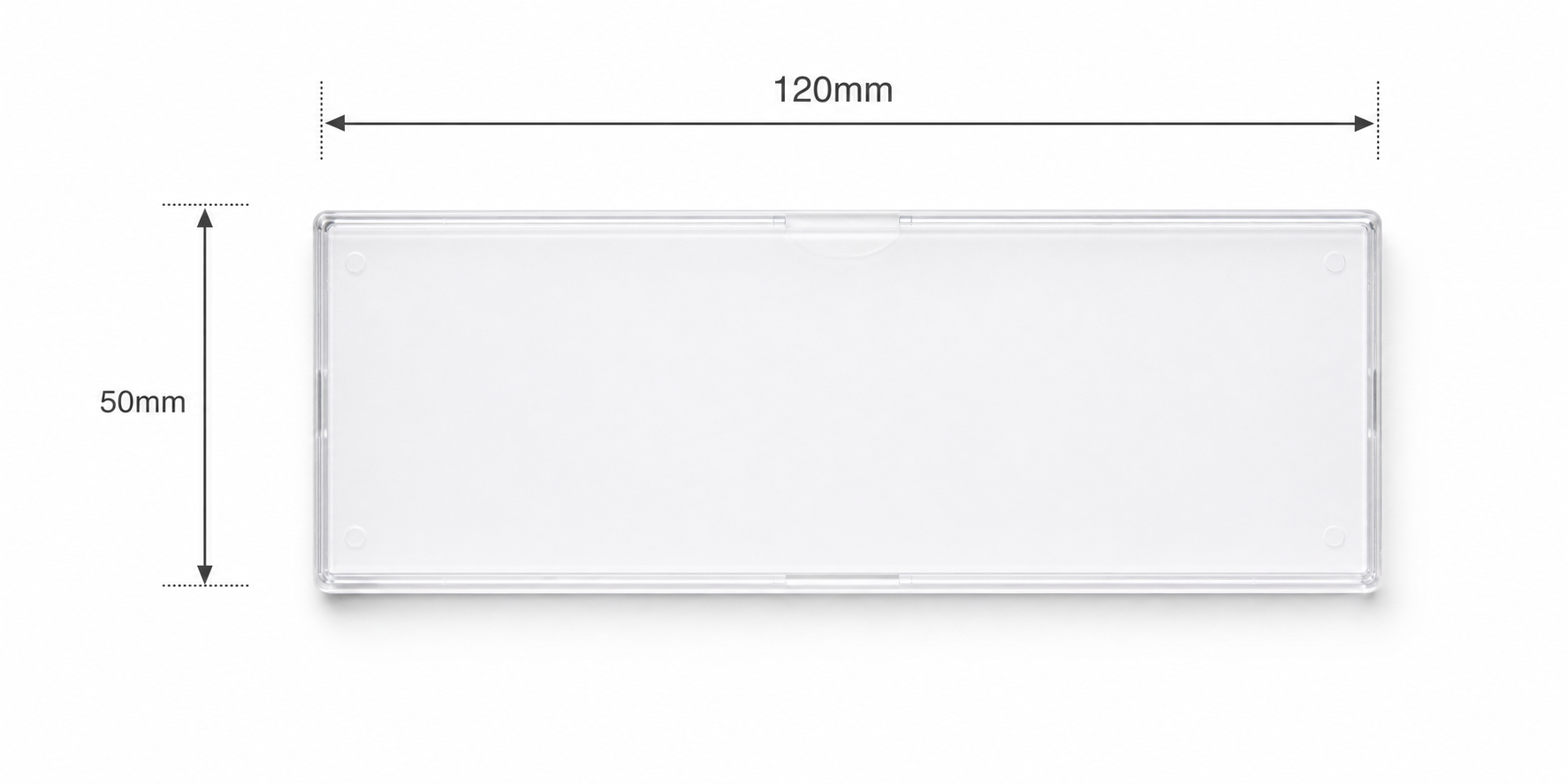 Заготовка акриловая М5 (120×50 мм)